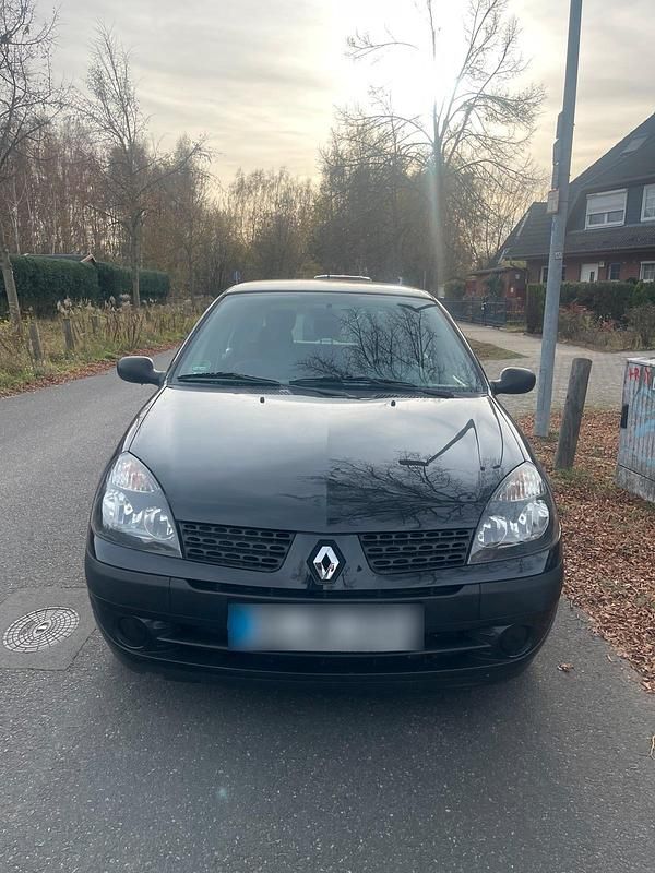 Schwarz Gebraucht 2006 Renault Clio II Campus Kleinwagen | 1.200 € - Bild 1/4