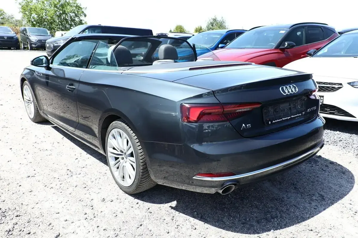 Gebraucht Audi A5 Cabriolet Sport 190 PS (139 kW) 2019 Manhattangrau metallic Cabrio