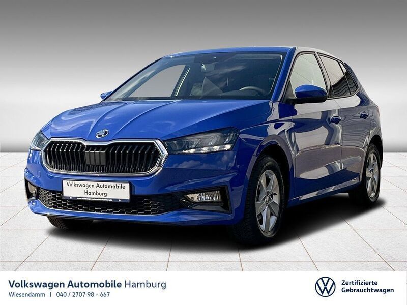 Energyblau Gebraucht 2023 Skoda Fabia Selection Limousine | 15.555 € (Guter Preis) - Bild 1/4