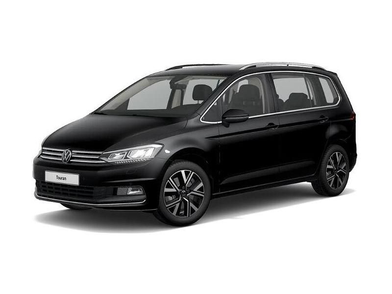Gebraucht VW Touran Highline 150 PS (110 kW) 2022 Schwarz Van / Kleinbus