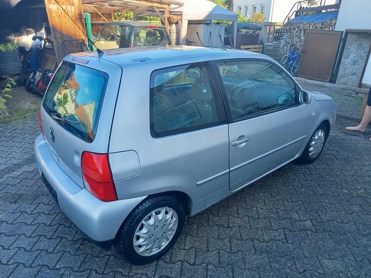Gebraucht VW Lupo 75 PS (55 kW) 2001 Silber Kleinwagen