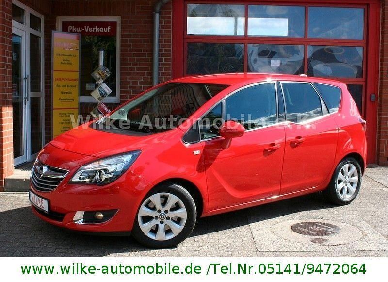 Rot Gebraucht 2016 Opel Meriva Innovation Van / Kleinbus | 9.990 € (Etwas zu teuer) - Bild 1/4