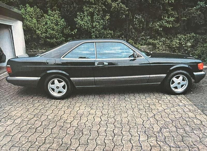 Blau Gebraucht 1987 Mercedes 500 Coupé | 29.800 € - Bild 1/4
