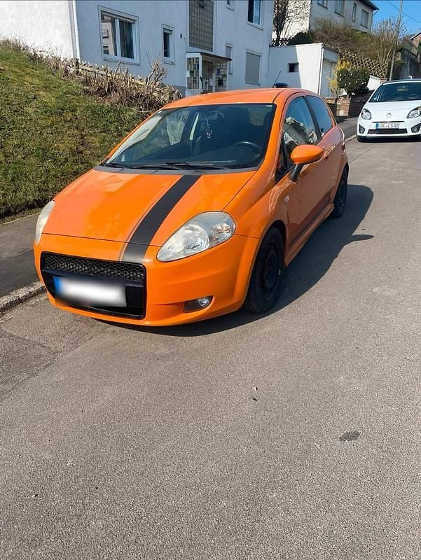 Gebraucht Fiat Punto 2008 Orange Kleinwagen