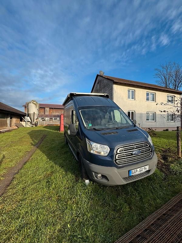 Gebraucht Ford Transit 125 PS (91 kW) 2015 Blau Van / Kleinbus
