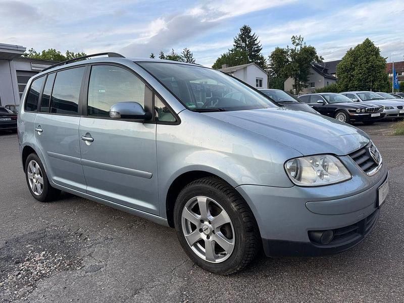 Gebraucht VW Touran Goal 116 PS (85 kW) 2006 Blau Van / Kleinbus