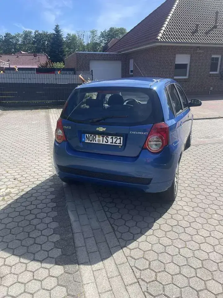 Gebraucht Chevrolet Aveo LS 84 PS (61 kW) 2008 Blau Kleinwagen