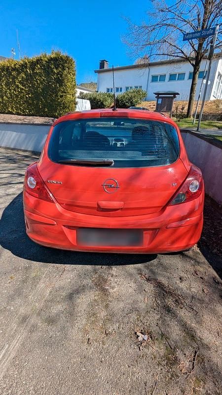 Gebraucht Opel Corsa 80 PS (58 kW) 2007 Rot Kleinwagen