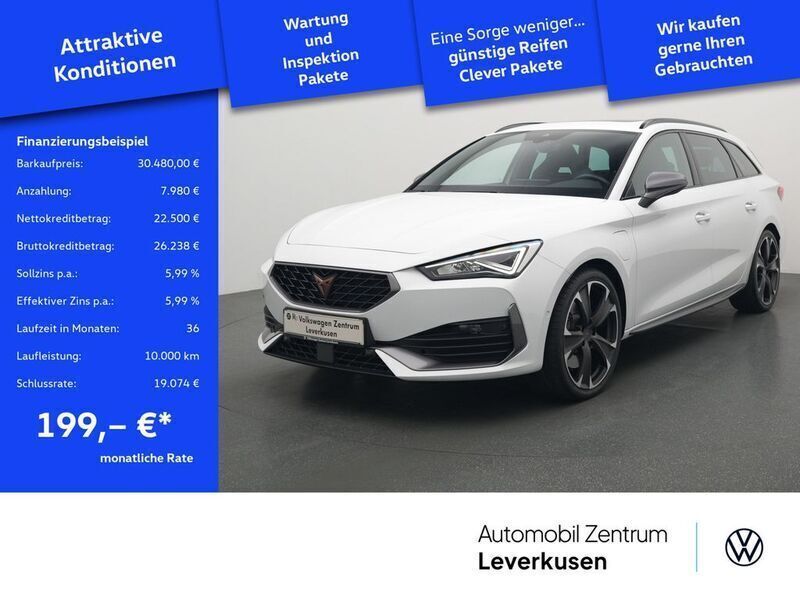 Nevada weiss Gebraucht 2023 Cupra Leon VZ Kombi | 31.480 € (Teuer) - Bild 1/4