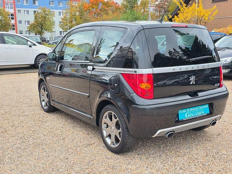 Gebraucht Peugeot 1007 RC 109 PS (80 kW) 2007 Schwarz Van / Kleinbus