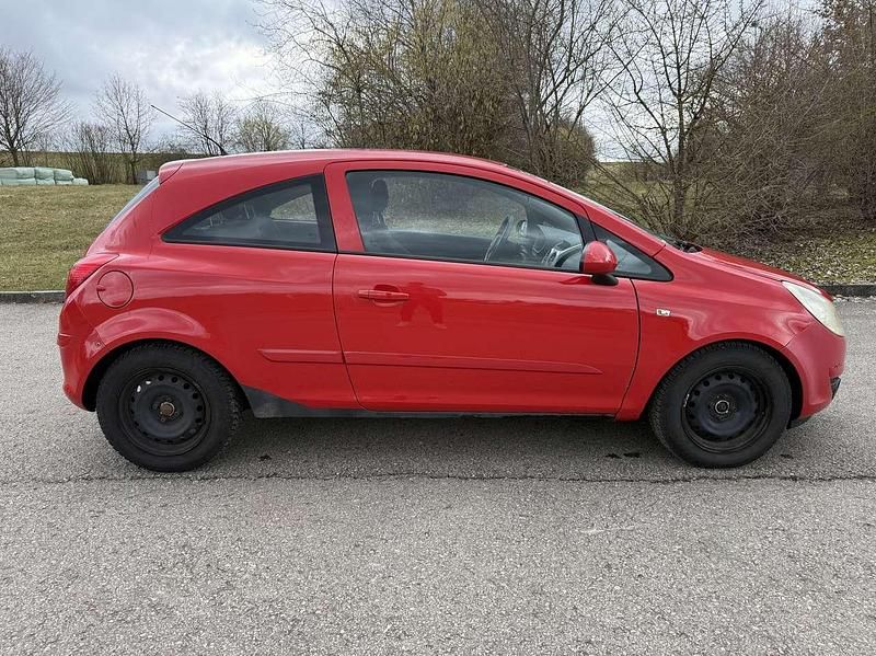 Gebraucht Opel Corsa 75 PS (55 kW) 2007 Rot Kleinwagen