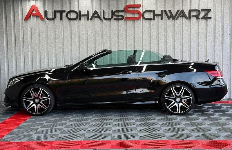 Gebraucht Mercedes E400 AMG line 333 PS (244 kW) 2013 Obsidianschwarz Cabrio