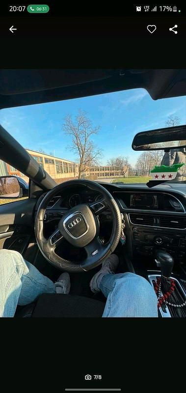 Second-hand Audi A5 190 CP (139 kW) 2008 Albastru Coupe