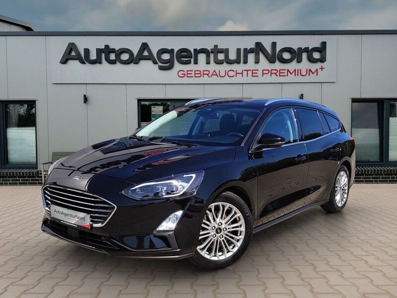 Schwarz Gebraucht 2020 Ford Focus Titanium Kombi | 16.450 € (Fairer Preis) - Bild 1/2
