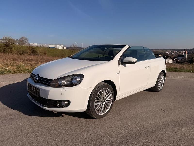 Gebraucht VW Golf Cabriolet 122 PS (89 kW) 2014 Weiß Cabrio