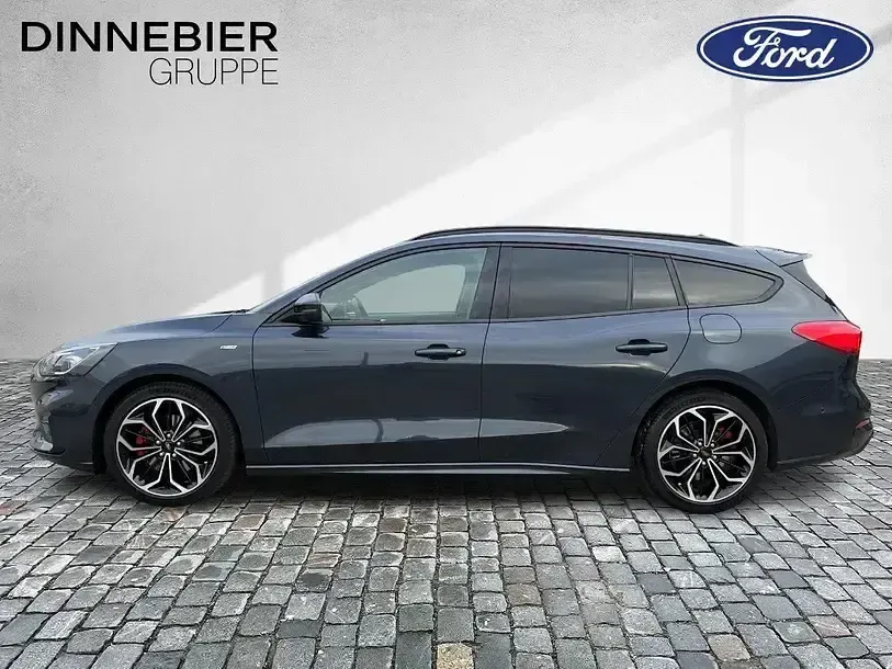 Gebraucht Ford Focus ST-Line X 160 PS (117 kW) 2020 Panther blau metallic Kombi