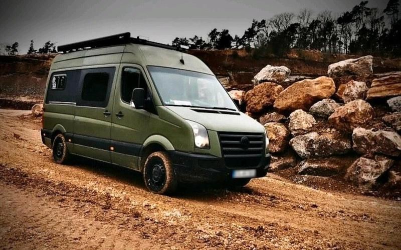 Gebraucht VW Crafter 109 PS (80 kW) 2007 Grün Van