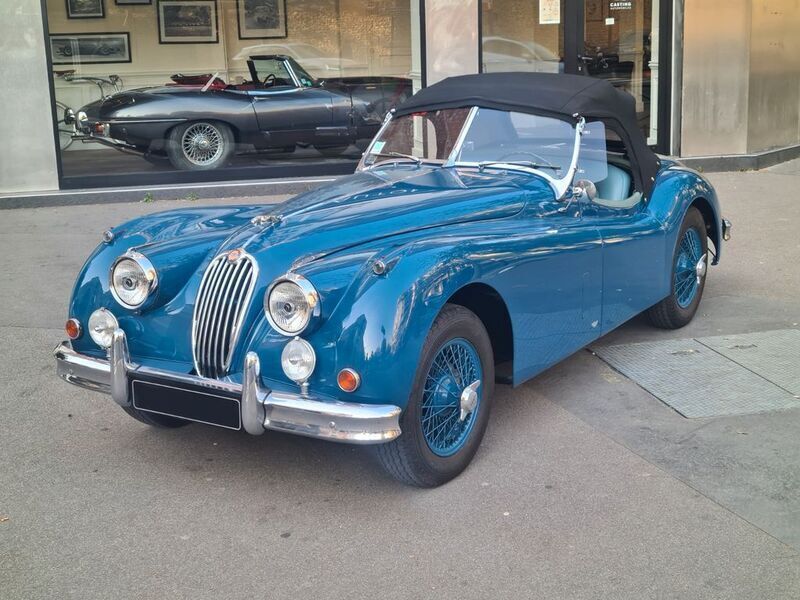 Gebraucht Jaguar XK 1957 Blau Cabrio