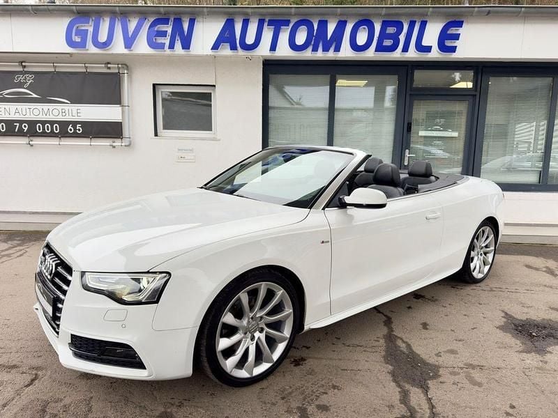 Gebraucht Audi A5 Cabriolet S-Line 190 PS (139 kW) 2016 Weiß Cabrio