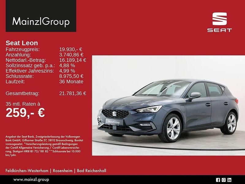 Gebraucht Seat Leon FR 204 PS (150 kW) 2022 Magnetic grau metallic (metallic) Limousine