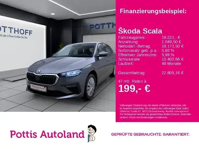 Gebraucht Skoda Scala Essence 116 PS (85 kW) 2025 Kleinwagen