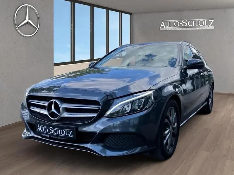 Tenoritgrau Gebraucht 2015 Mercedes C180 Avantgarde Limousine | 13.983 € (Guter Preis) - Bild 1/4