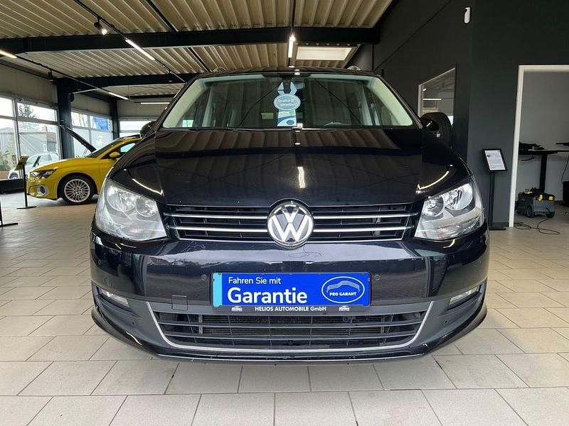 Gebraucht VW Sharan Sound 184 PS (135 kW) 2017 Schwarz Van / Kleinbus