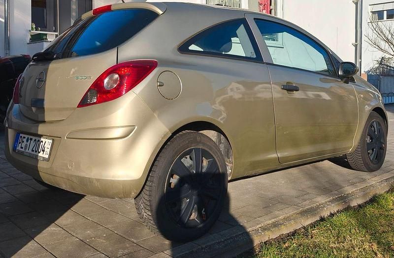 Gebraucht Opel Corsa 60 PS (44 kW) 2009 Beige Kleinwagen