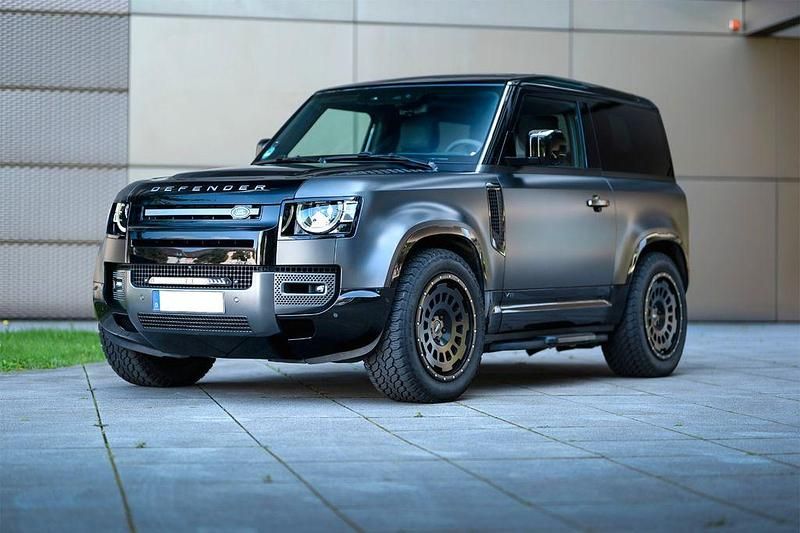 Grau Gebraucht 2022 Land Rover Defender Carpathian Edition SUV | 112.800 € - Bild 1/4
