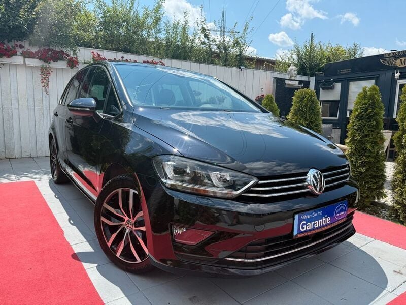 Schwarz Gebraucht 2017 VW Golf Sportsvan Sound Van / Kleinbus | 15.750 € (Fairer Preis) - Bild 1/4