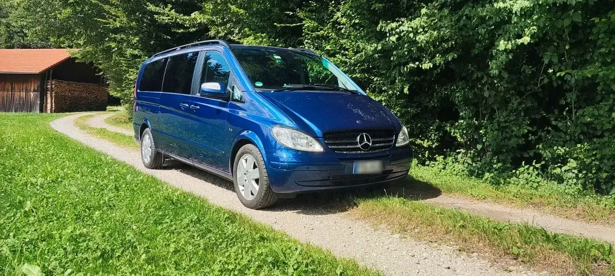 Gebraucht Mercedes Viano 204 PS (150 kW) 2010 Blau Van / Kleinbus