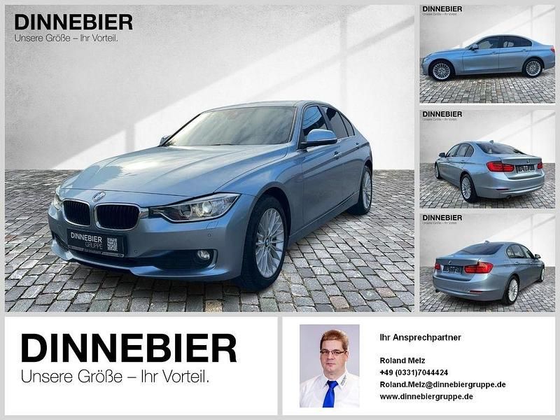 Blau (metallic) Gebraucht 2014 BMW 316 Comfort Edition Limousine | 12.980 € (Etwas zu teuer) - Bild 1/4