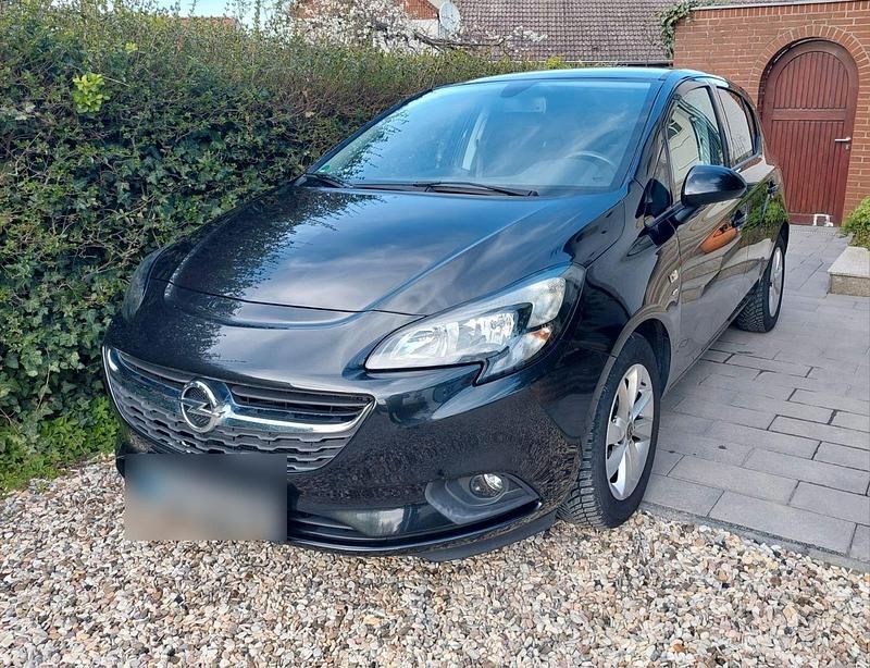Gebraucht Opel Corsa drive 90 PS (66 kW) 2016 Schwarz Kleinwagen