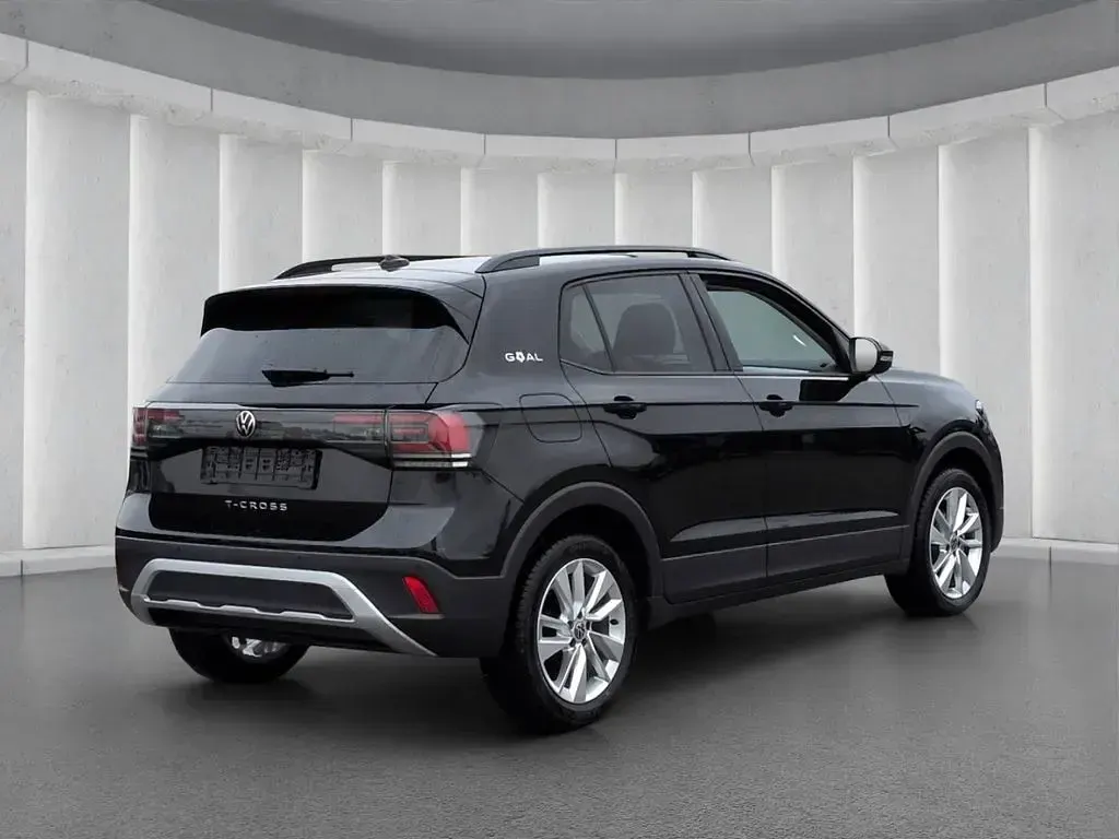 Gebraucht VW T-Cross Goal 95 PS (69 kW) 2025 Schwarz SUV