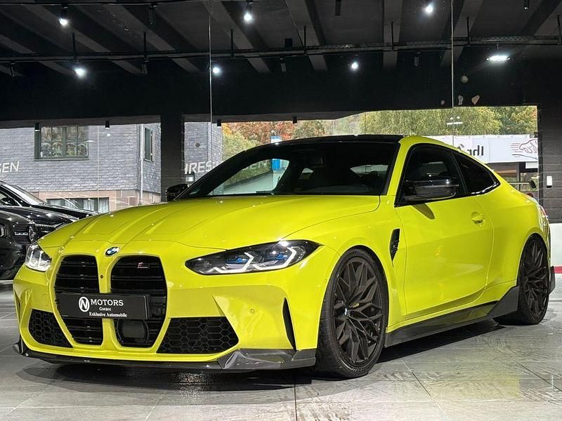 Gelb Gebraucht 2021 BMW M4 Competition Edition Coupé | 66.999 € (Superpreis) - Bild 1/4