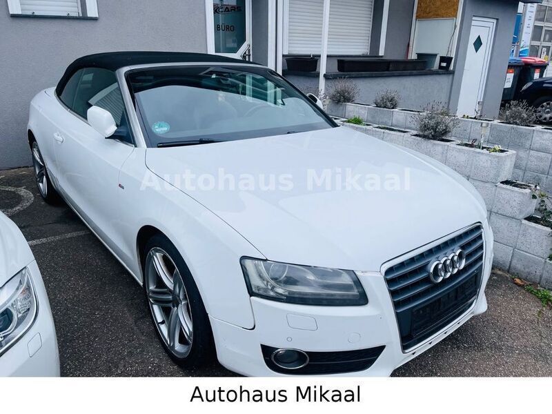 Ibisweiß Gebraucht 2011 Audi A5 Cabriolet S-Line Cabrio | 6.499 € (Etwas zu teuer) - Bild 1/4