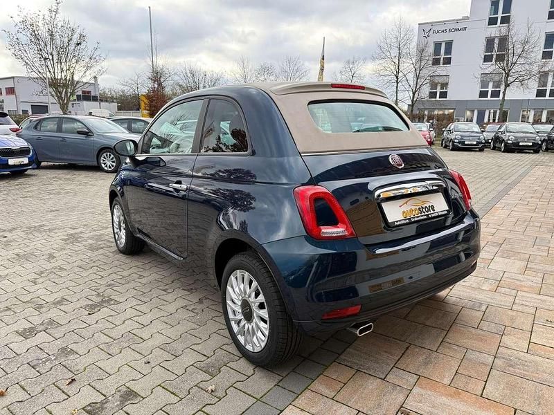 Gebraucht Fiat 500C Basis 69 PS (50 kW) 2023 Dipinto di blue / verdec... Cabrio