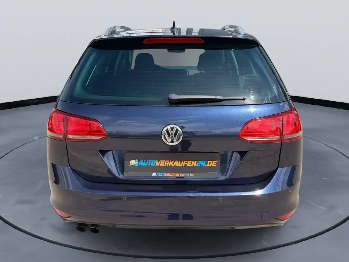 Usata VW Golf VII Allstar 150 CV (110 kW) 2017 Blu Station wagon