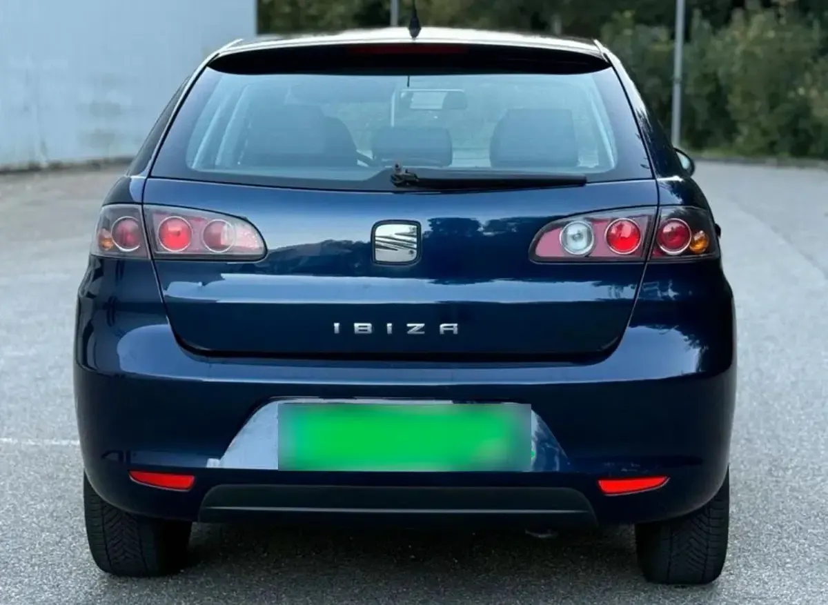 Gebraucht Seat Ibiza 85 PS (62 kW) 2008 Blau Kleinwagen
