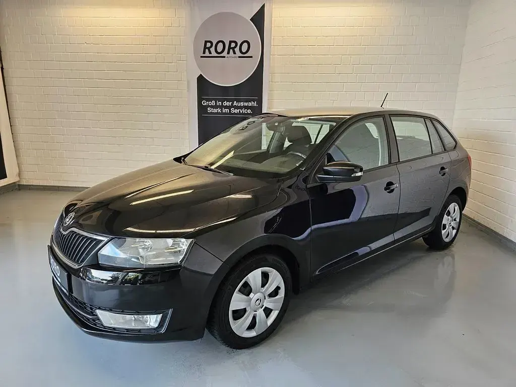 Gebraucht Skoda Rapid Ambition 90 PS (66 kW) 2015 Schwarz Kleinwagen