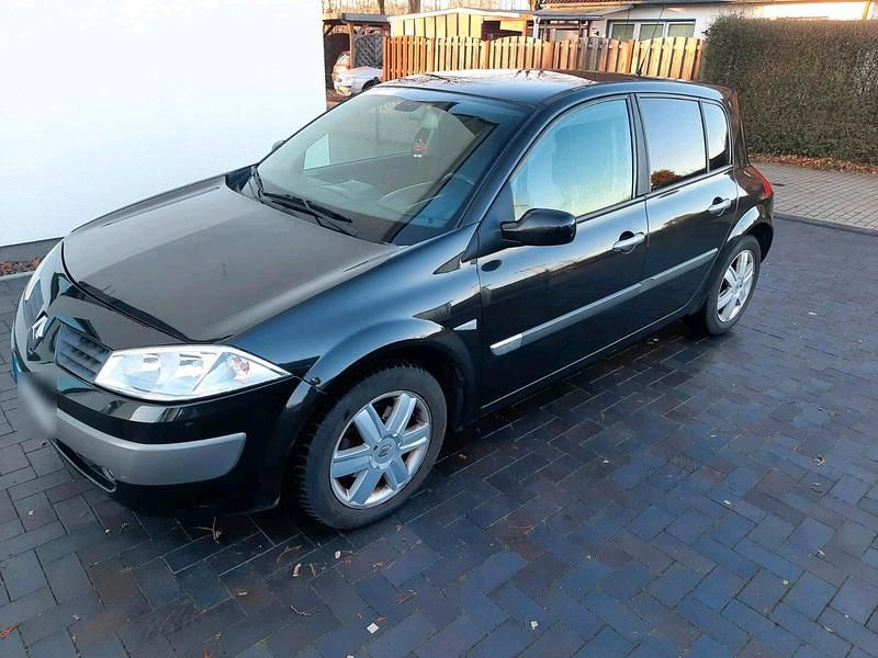 Gebraucht Renault Mégane II 2004 Schwarz Kleinwagen