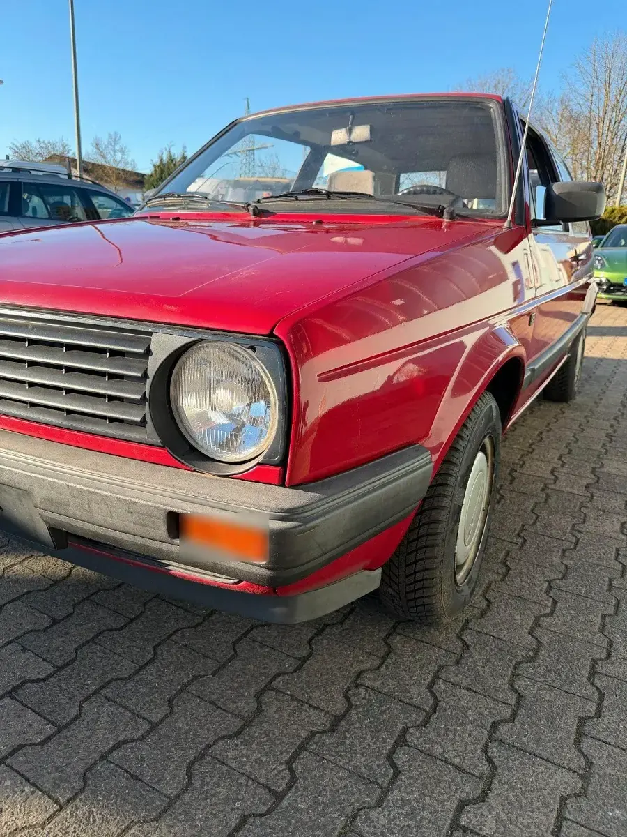 Gebraucht VW Golf II 55 PS (40 kW) 1990 Rot Kleinwagen