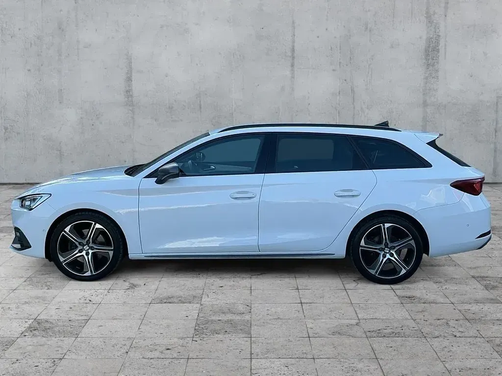 Gebraucht Seat Leon ST FR 190 PS (139 kW) 2021 "candy" weiss Kombi