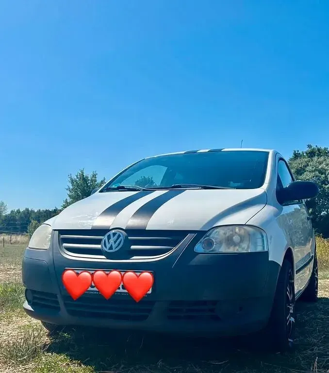 Gebraucht VW Fox 60 PS (44 kW) 2009 Weiß Kleinwagen