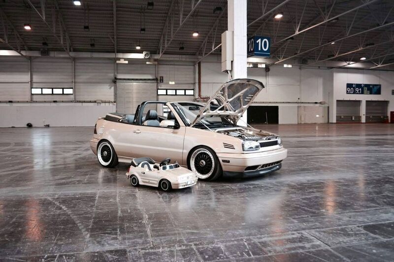 Gold Gebraucht 1995 VW Golf Cabriolet Cabrio | 20.000 € - Bild 1/4