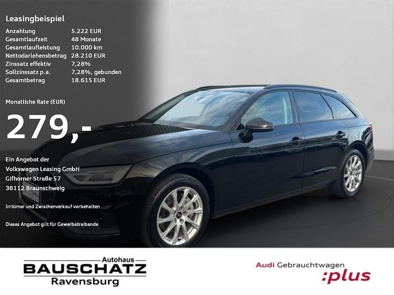 Gebraucht Audi A4 204 PS (150 kW) 2021 Mythosschwarz Kombi