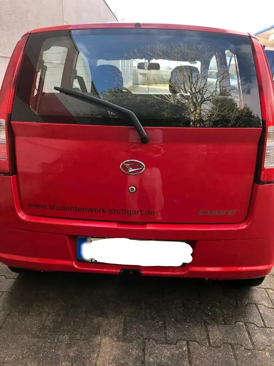 Gebraucht Daihatsu Cuore 53 PS (38 kW) 2004 Rot Kleinwagen