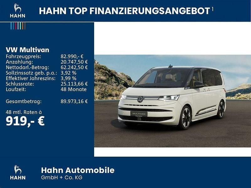 Neu VW Multivan Edition 177 PS (130 kW) 2025 Weiß Van
