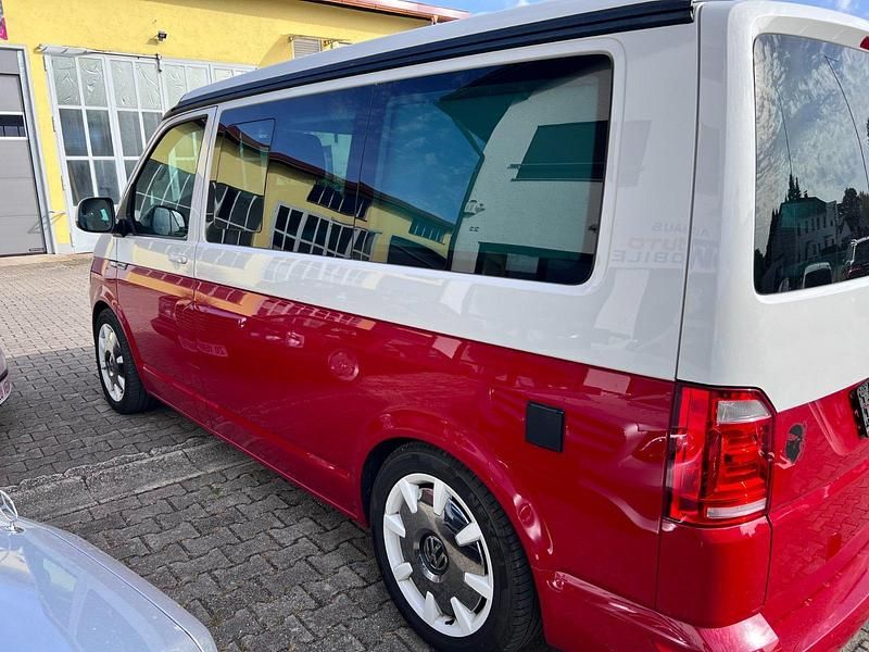 Gebraucht VW T6 Beach 150 PS (110 kW) 2016 Candyweiß/kirschrot Van