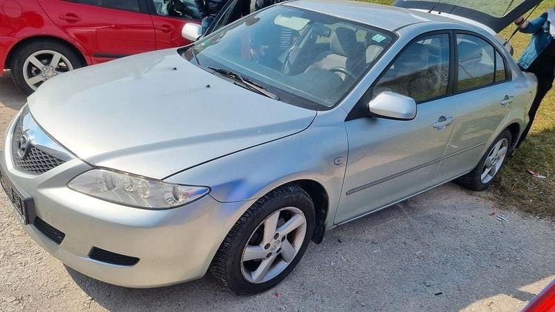 Silber Gebraucht 2003 Mazda 6 Limousine | 590 € (Superpreis) - Bild 1/4